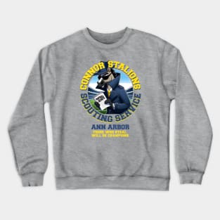 CONNOR STALIONS SCOUTING SERVICE Crewneck Sweatshirt